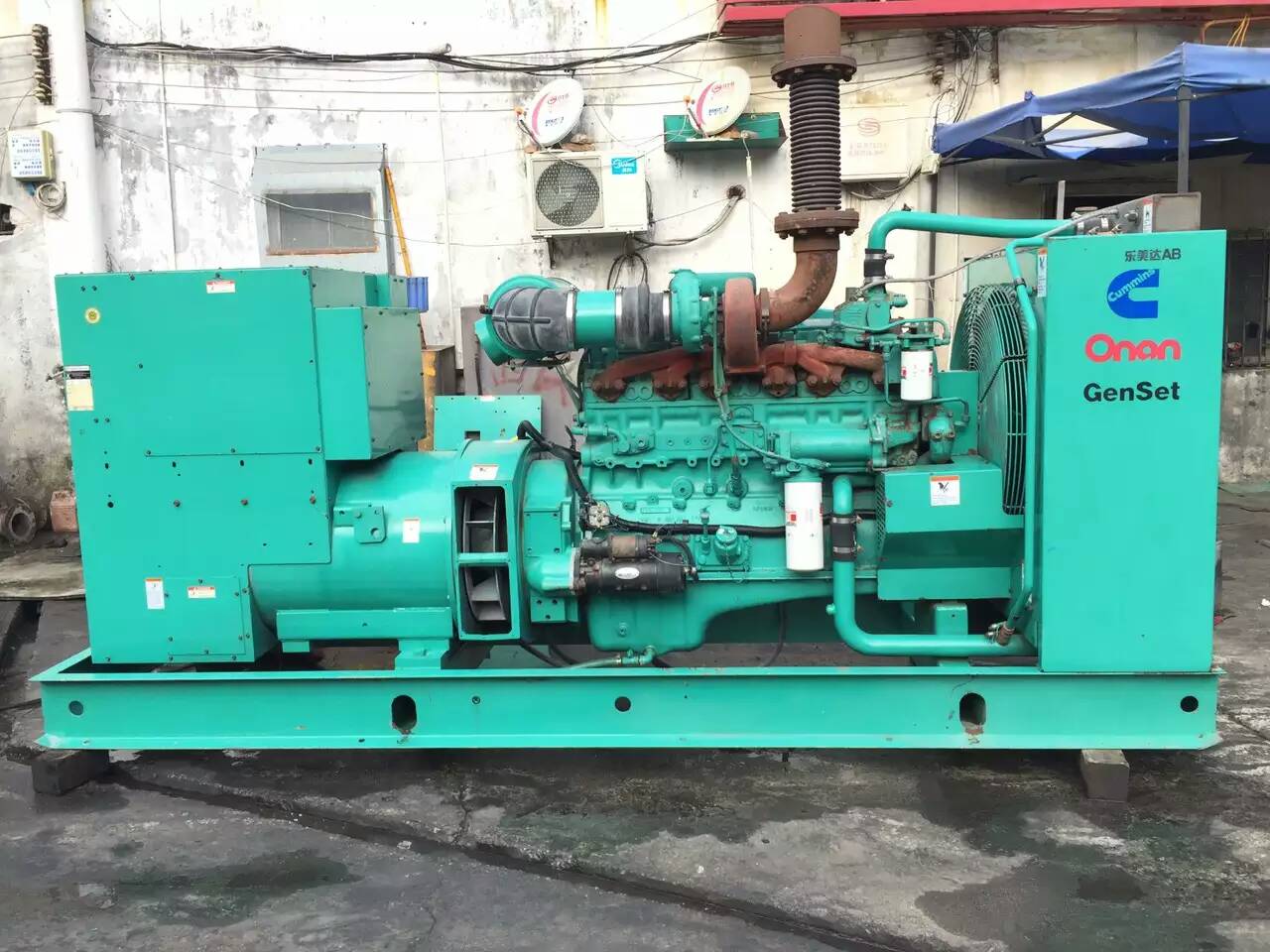 汝南租赁发电机-柴油发电机不正常冒烟的原因